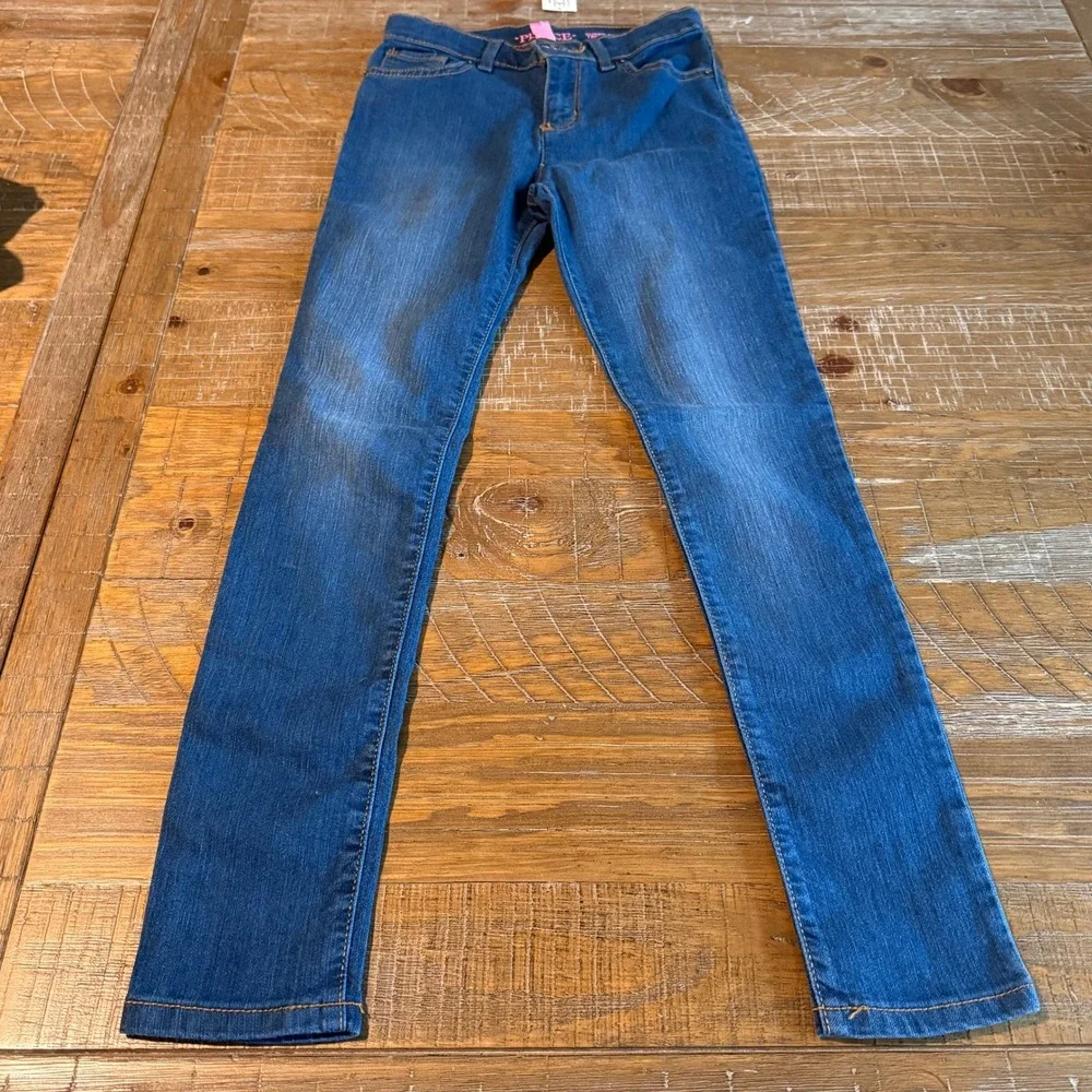LOT Childrens Place Girls 12 Slim Super Skinny Jeans Stretch Pants NEW Blue